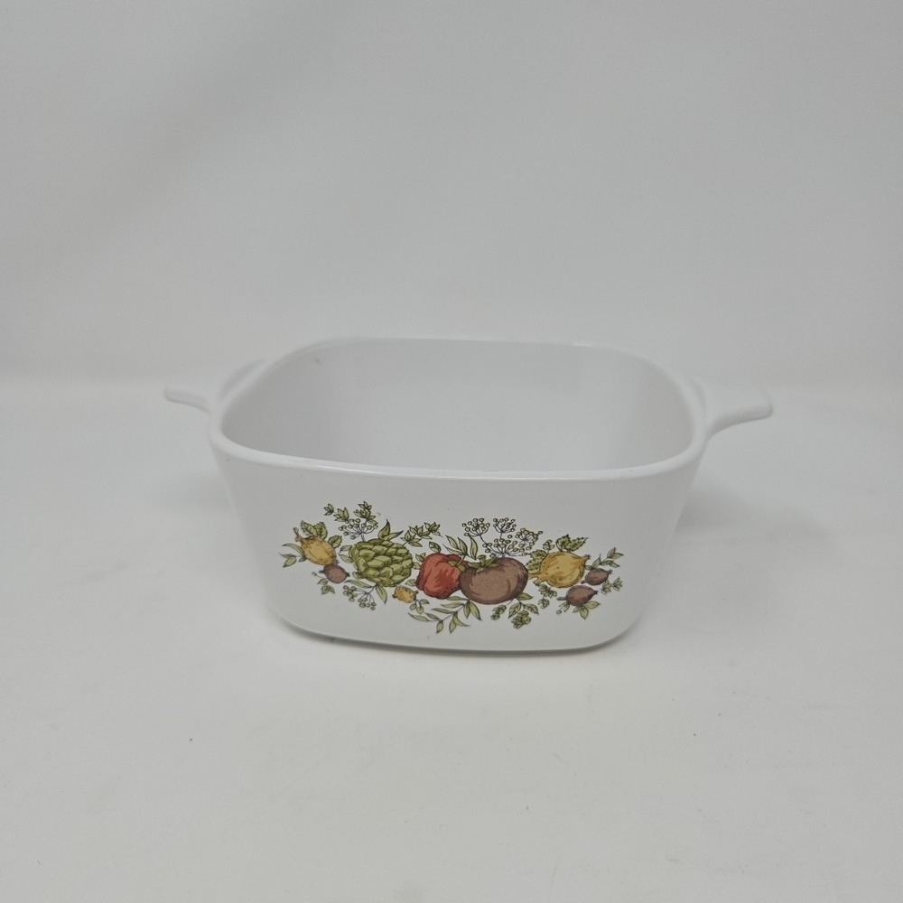 VTG Corning Ware P-43-B Spice Of Life 2 3/4 Cup Small Casserole Dish Noโ Lid
